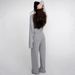 Knitted Striped Loose Comfortable Sleeve Long Pants Wearable Pajama Set 2026 European And American Spring Summer New_ecoleips.com