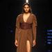 High-End European American Women's Long Sleeve Dress Sexy Slit Deep V Neck Formal Slim Fit with Heavy Duty Waist Belt Long Skirt_ecoleips.com