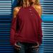 Women's Clothing New Women's Long Sleeved Hole Hollow Casual T Shirt Top_ecoleips.com
