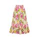 Women's Clothing Bikini Flower Print High Waist Split Swimsuit Suit_ecoleips.com