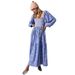 Floral Print Square Neck Ruffle Hem Dress – Cotton Bell Sleeve Midi Dress (Xs-Xl, 6 Colors) Breathable Cotton Comfort_ecoleips.com