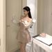 Women's Clothing Real Shot Of One Shoulder Tube Top Dress Female Adult Ceremony Dress Pink Bow Birthday Dress Princess Tutu Skirt_ecoleips.com