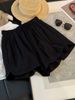 Women's High-Waisted A-Line Wide-Leg Cotton-Linen Shorts Summer Style Loose Casual Versatile Comfortable Bottoms_ecoleips.com
