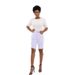 Women's Clothing Candy Color Hole Large Size Women's Jeans_ecoleips.com