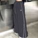 New 2025 Women's High-Waisted Wide-Leg Pants Comfortable Sporty Versatile Striped Drawstring Loose Fit Casual American Style_ecoleips.com