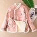 girl Fleece-Lined Jacket Women, Winter Thickened Warm Coat For Middle-Aged Moms, New Chinese National Style Cotton Clothing_ecoleips.com