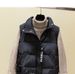 Elegant Quilted Vest For Women – Lightweight Short Sleeveless Jacket, Breathable & Stylish (S-XXXL, White/Red/Black)_ecoleips.com