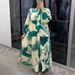 Elegant Bohemian Summer Maxi Dress for Women Lightweight Breathable Floral Print for Beach Travel Casual Wear_ecoleips.com