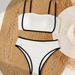 Women's Clothing Women's Sexy Bikini Solid Color Swimsuit Special Fabric Bikini_ecoleips.com