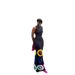 Women's Clothing Fashion Round Neck Sleeveless Positioning Printing Hollow Printing A Line Dress_ecoleips.com