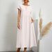Women's Clothing Solid Color Sleeveless Loose Cotton And Linen Pocket Women's Dress_ecoleips.com