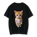 Funny Cat 3D Print Women Casual Oversized T-Shirt Women Men Harajuku T Shirts Girl Boy Casual Fashion Clothes_ecoleips.com