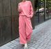 Women's Clothing Autumn And Winter Solid Color Round Neck Pullover Sweatshirt Fashion Casual Trousers Suit New Products_ecoleips.com