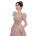 French Pink Evening For Women New Style Banquet Elegance And Atmosphere Adult Ceremony Art Exam Dress Small Summer_ecoleips.com