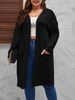 Women's Plus Size Casual Long Sleeve Cardigan Knitwear Spring/Summer 2025 European American Style_ecoleips.com