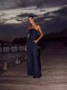 Women's Clothing Slim Fit Wrap Style Jumpsuit Long Casual Fashion American Sexy_ecoleips.com