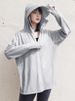 Women's Summer Wide Brim Sun Protection Clothing UV Protection Ice Silk Loose Fit Casual Breathable Outdoor Cycling Coat_ecoleips.com