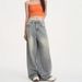 American-style Wide-leg Pants, Vintage Jeans For Women, New Spring-summer Collection, Slimming, Loose, And Drapey_ecoleips.com