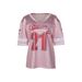Fashion Trend Street Style V Neck Top for Girls Retro Short Sleeve Loose Casual T-Shirt European American Cross Border Print_ecoleips.com