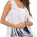 Elegant Longline Sleeveless Vest for Women Fringe Suede Jacket Boho Chic Style Trendy Outerwear_ecoleips.com