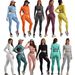 Women's Clothing Fitness Yoga Clothes For Women Spot Goods Quick Drying Sports Long Sleeved Trousers Running Seamless Bra Yoga Suit_ecoleips.com