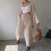 Aria Basics Aria Basics European American Foreign Trade Women's Clothing 2023 Autumn New Simple Niche Style Turn-down Collar Long-sleeve Shirt_ecoleips.com