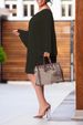 Solid Color Chiffon Off-Shoulder Midi Dress – Long Sleeve, Pleated, Flowy & Elegant_ecoleips.com