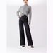 Women's Clothing Denim Trousers Trousers High Waist Elastic Wide Leg Trousers Straight Trousers New_ecoleips.com