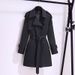 ng2510292 Women's New Trench Coat For Spring And Autumn, Mid-length, Waist-cinching, Elegant, Popular This Year_ecoleips.com