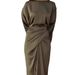 2024 Autumn New Fashion European And American Export Skirt Women's Long Sleeve Vacation Beach Holiday Dress_ecoleips.com