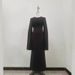 2025 New European And American Cro-Border Trade Women's Clothing Patchwork Chiffon Flared Sleeve Long Elegant Slim_ecoleips.com