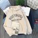 Women's Clothing Autumn And Winter Plus Velvet Thickened Sweater For Women Student Loose All Match Large Size Hooded Pullover Long Sleeved Jacket_ecoleips.com