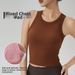 Women's One Piece Sports Bra Shockproof High Elastic Yoga Vest for Running Aerobics Beautiful Back Design_ecoleips.com