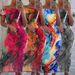 Women's Clothing Sexy One Shoulder Printed Sleeveless Elastic Hip Dress_ecoleips.com