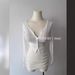 Figure Flattering Solid Color Cardigan with Curved Hem And Cinched Waist for Women Simple Spring Summer New Style Outerwear_ecoleips.com