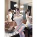 Elegant Sexy Summer New Style Women's Dress Tight Slimming Bridesmaid Shoulder Bared Advanced Feeling Cleanfit Chinese Brand_ecoleips.com