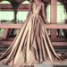 Elegant Wedding Dress Chic Women Luxury Gowns Fold Party Dress Spring Summer Off Shoulder High Split Dresses In Special Occasion_ecoleips.com