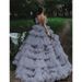 Evening High-End Studio New Colorful Tulle Wedding Outdoor Tail Cake Internet Celebrity Forest Style Travel Photography_ecoleips.com