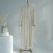 Loriya 2025 Dubai Turkey Solid Color Cotton Linen Cardigan Robe LR732&LR733_ecoleips.com