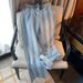 Women's Clothing Leg Jeans For Women Autumn High Waist Drape Loose Versatile Straight Pants_ecoleips.com