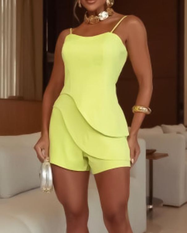 Women's Clothing Fashion Suspenders Jumpsuit_ecoleips.com