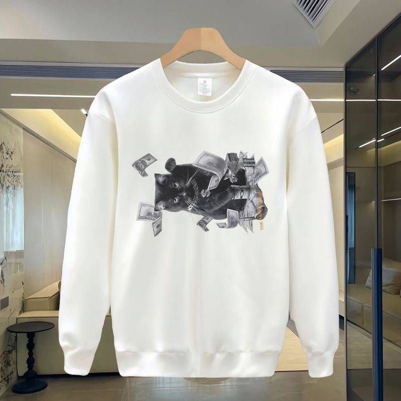 Autumn/Winter 2024 Loose plus size pullover hoodie 100% cotton hoodie_ecoleips.com