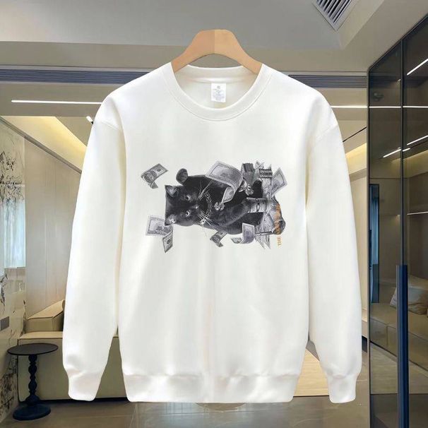 Autumn/Winter 2024 Loose plus size pullover hoodie 100% cotton hoodie_ecoleips.com