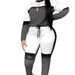 Women's Clothing New Fashion Splicing Casual Two Piece Set_ecoleips.com