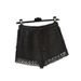 Women's Clothing Knitted Lace Embroidery Hollow Loose Shorts Anti Exposure Safety Pants Women's New Style Shorts_ecoleips.com