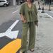 Women's Clothing Women's New Products Cotton And Linen Pure Color V Neck Casual Short Sleeved Tops And Pants Two Piece Set_ecoleips.com