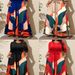 Plus Size Wrap Dress With Pockets - Flowy V-Neck Maxi Dress With Elastic Waist, Polyester-Spandex Blend Print Dress For Women (0XL-5XL)_ecoleips.com