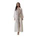 NC64 Mesh Embroidery Sequined Long Skirt Cross Border Dress Abaiya Women's Muslim Fashion Clothing_ecoleips.com