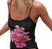 Women's Clothing Printed Sexy Camisole New Arrival Contrast Color Sexy Backless Slim Hot Girl Small Vest In Stock_ecoleips.com