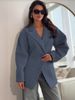 2025 Fall/Winter New Women's European And American Cross-Border Independent Station Casual Versatile Lapel Blazer_ecoleips.com
